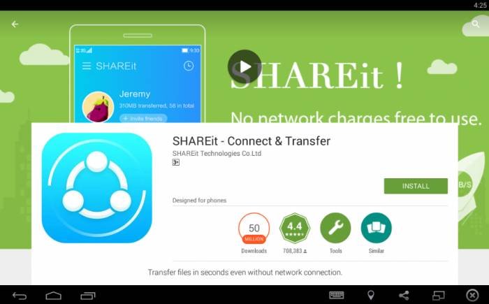 shareit on pc free download