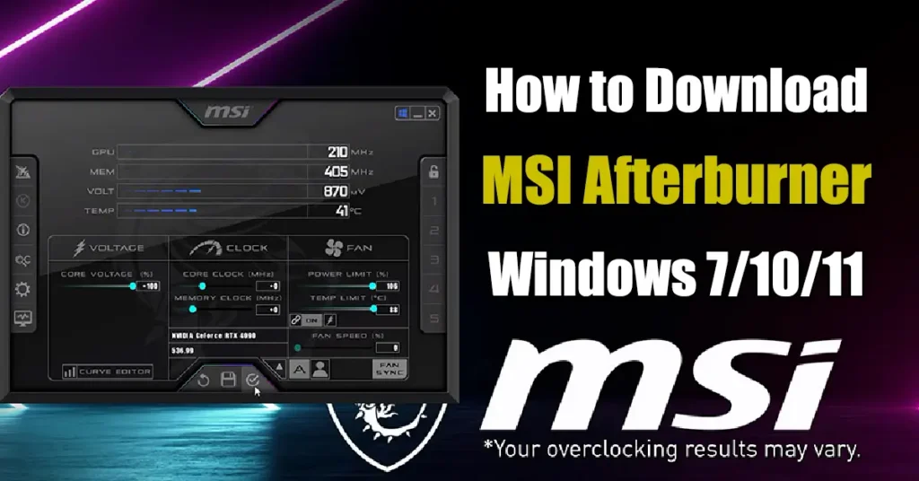 MSI Afterburner