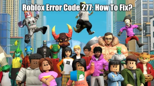 roblox error code 277