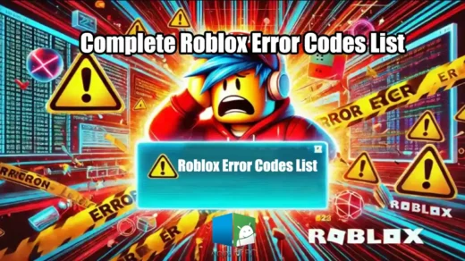 roblox error code list